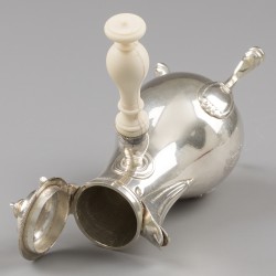 Koffiepot, Jean-Nicolas Boulanger, Parijs ca. 1790-95, zilver.