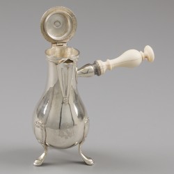 Koffiepot, Jean-Nicolas Boulanger, Parijs ca. 1790-95, zilver.