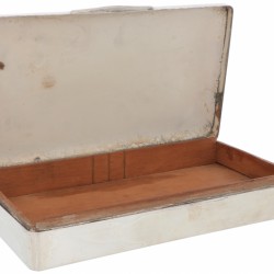 Presenteerdoos sigaren Zilver.