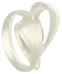 Lapponia zilveren 'Heartbeat' ring