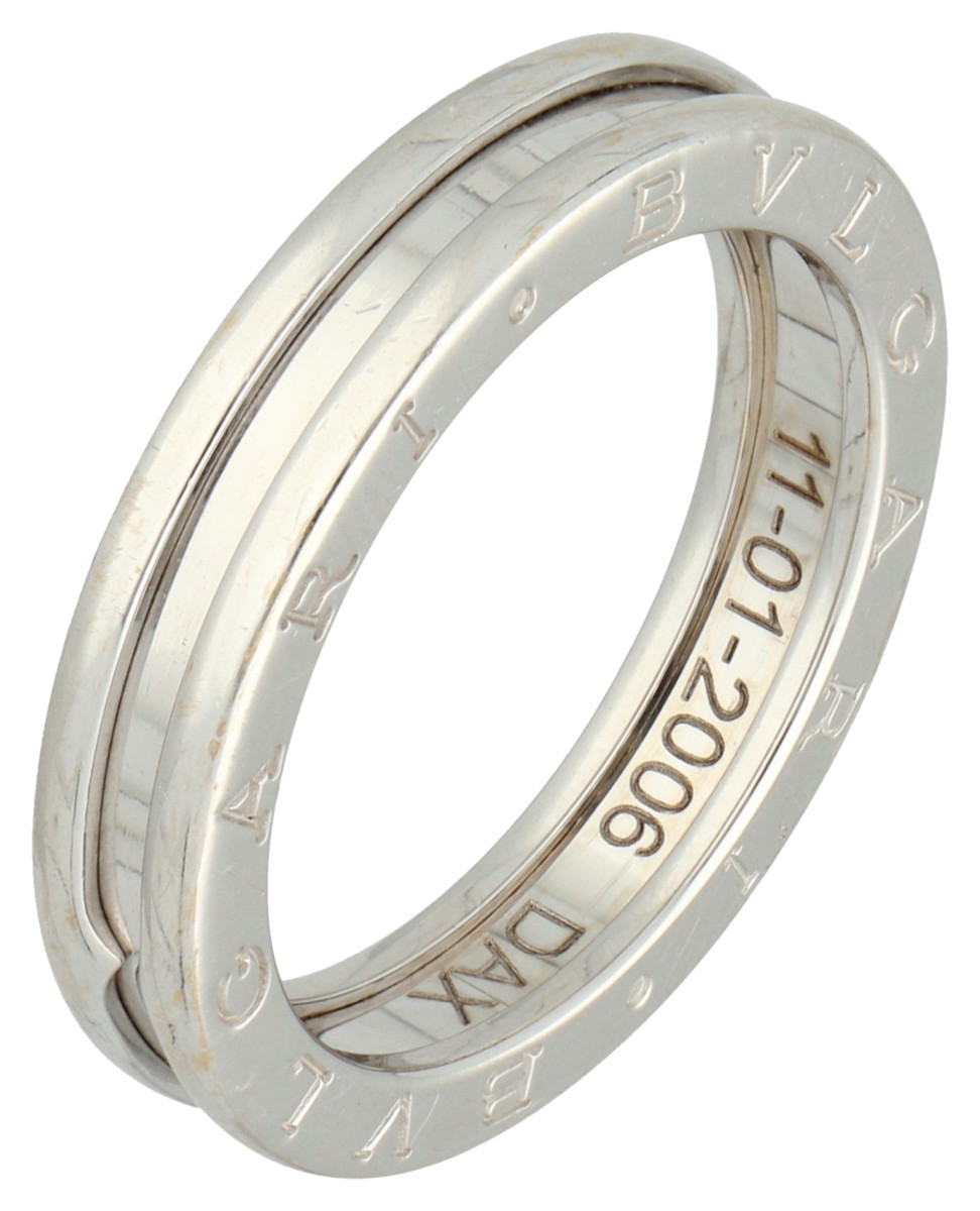 Bvlgari 18K witgouden B.zero1 ring