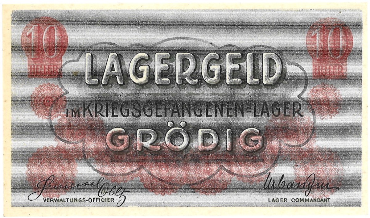 Germany. 10 Heller. Camp money. Type ND. - UNC.