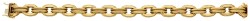 18K geelgouden anker schakelarmband