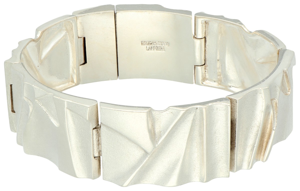 Lapponia zilveren 'Cataract' armband