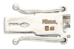 18K Witgouden tennis armband bezet met ca. 9.03 ct. diamant.