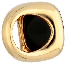 Pomellato 18K geelgouden Victoria ring met gefacetteerde git.