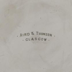 Pronkmand / bloemenmand, Josiah Williams & Co, Londen 1907, zilver.