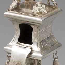 Havdalah Besamim / Kruidentoren, Jan Pogorzelski, Warschau 1879, zilver.