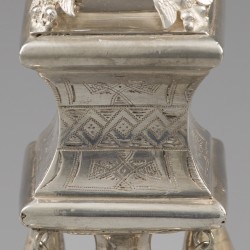 Havdalah Besamim / Kruidentoren, Jan Pogorzelski, Warschau 1879, zilver.