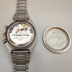 Heuer Chronograph 'Pewter' 510.501 - Heren horloge - ca. 1980