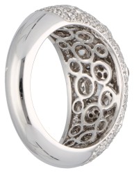 18K witgouden Artur Scholl ring bezet met ca. 2.36 ct. diamant.