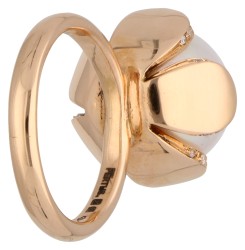  Schoeffel 'Fleur de Rêves' 18K roségouden ring bezet met Zuidzee parel en diamant.