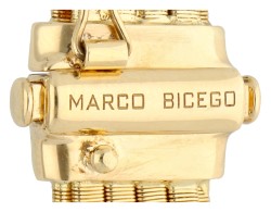 Marco Bicego 18K geelgouden design collier bezet met ca. 1.00 ct. diamant.