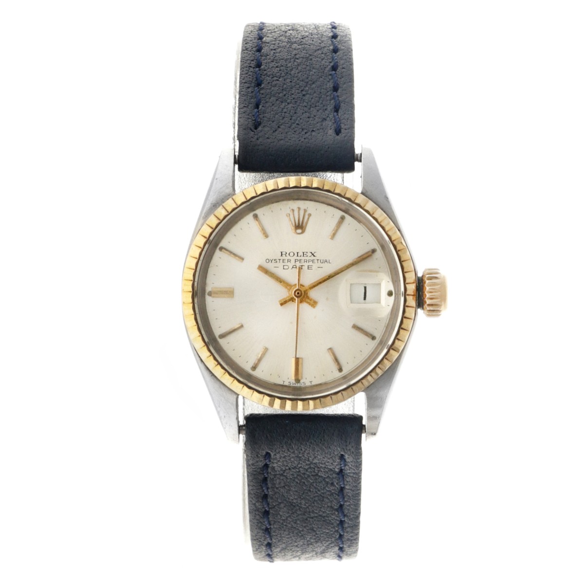 No Reserve - Rolex Oyster Perpetual Lady Date 6517 - Dames horloge - ca. 1970.