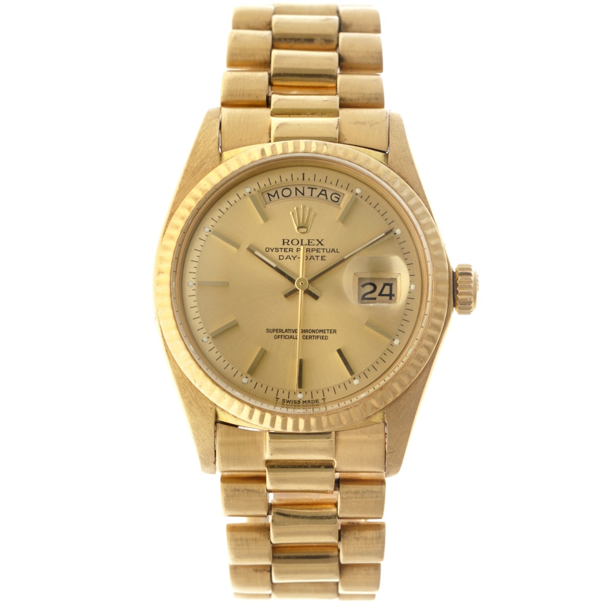 Goudwisselkantoor auction: Rolex Day-Date 36 1803 - Heren horloge - ca. 1973.