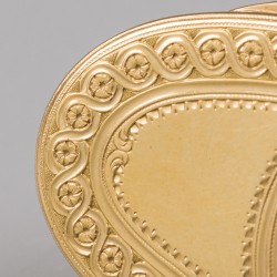 Lodewijk XIV gouden snuifdoos, Jean Ducrollay (1734-1761), Parijs, 1745.