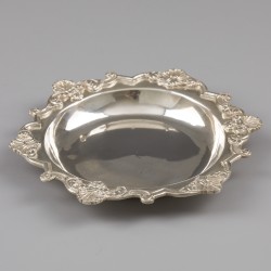 Flessenbak / wijnfles-onderzetter, Alexandre Dubois, Parijs 1860-1888 zilver.