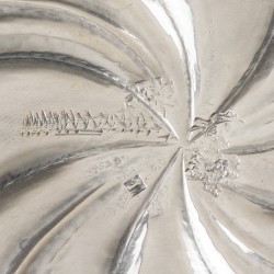 Rococo suikertafel, Pierre-Denis Delincé, Luik 1780/81, zilver.