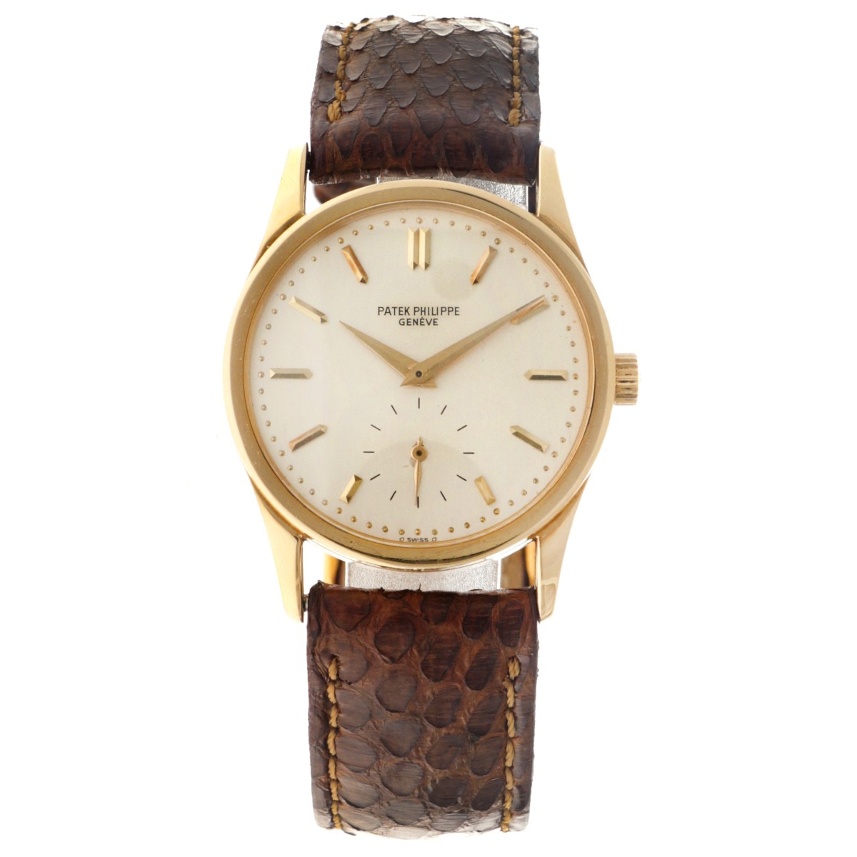 Goudwisselkantoor auction: No Reserve - Patek Philippe Calatrava 'Sigma Dial' (18K.) 3796 - Men's watch.