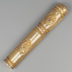 Lodewijk XVI necessaire (6), C.N. Delanoy, Parijs 1784-1787, goud.