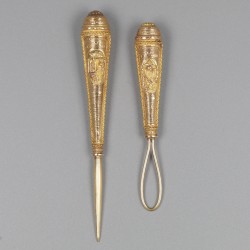 Lodewijk XVI necessaire (6), C.N. Delanoy, Parijs 1784-1787, goud.