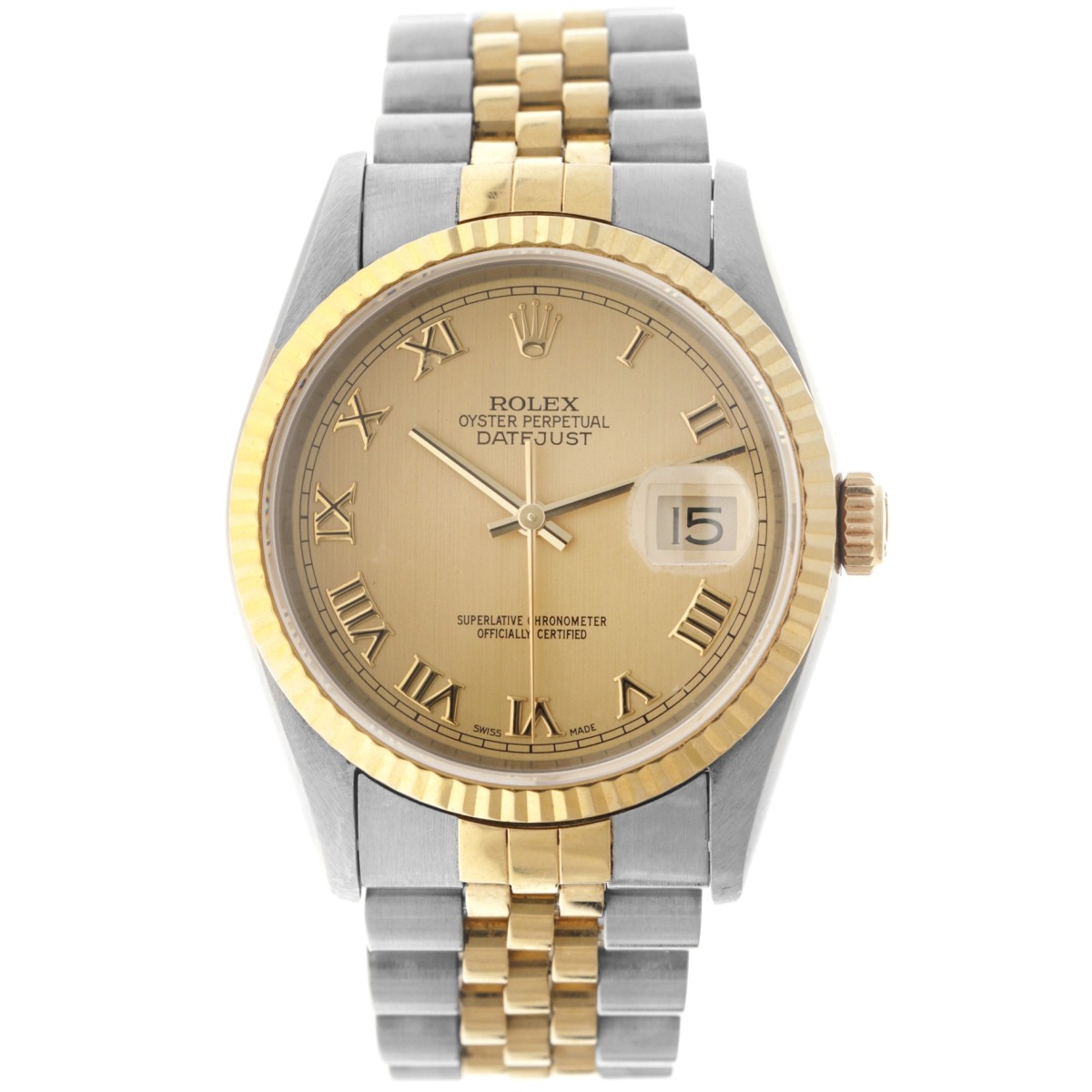 Rolex Datejust 36 16233 - Heren horloge - 2001.