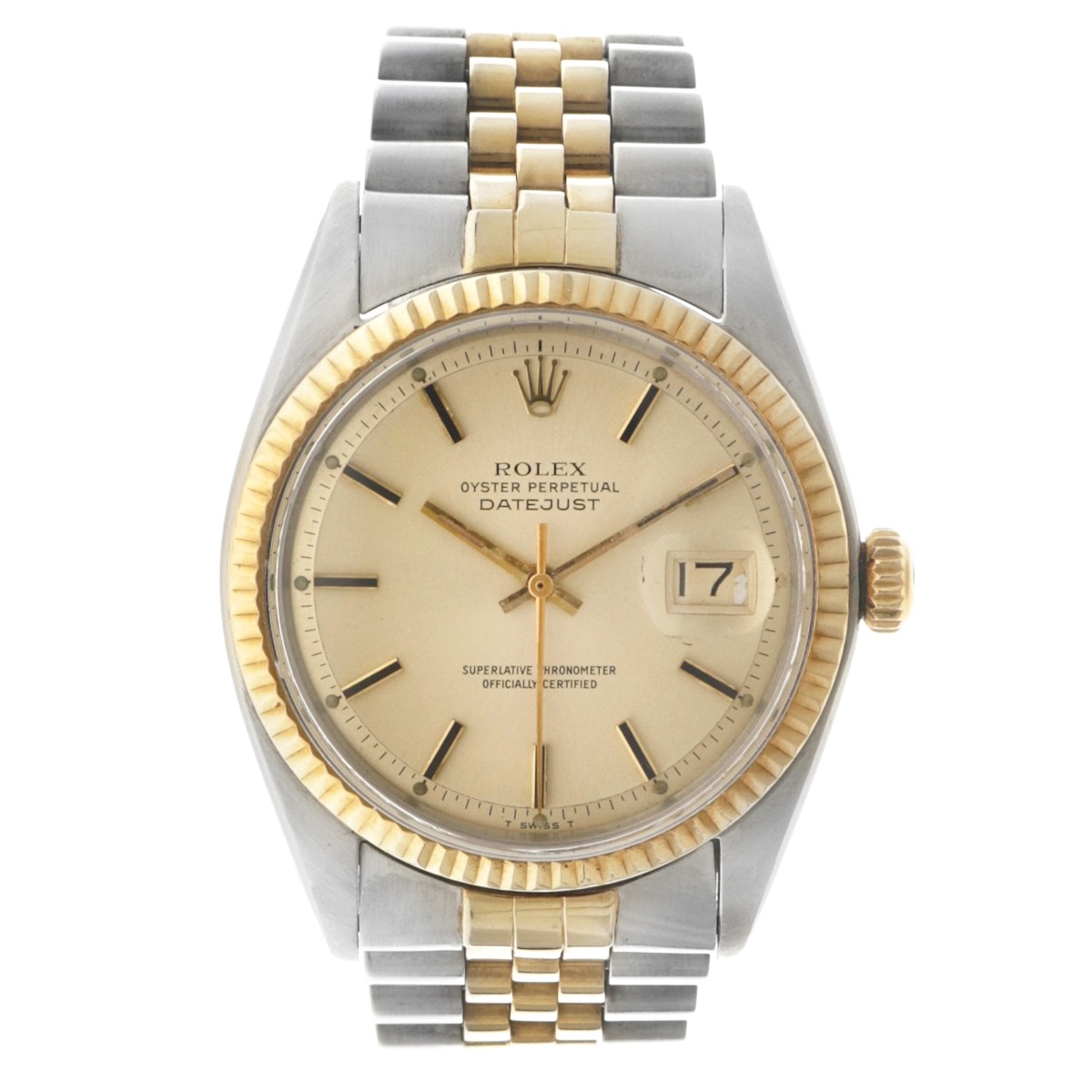 No Reserve - Rolex Datejust 36 1601 - Heren horloge - ca. 1969.