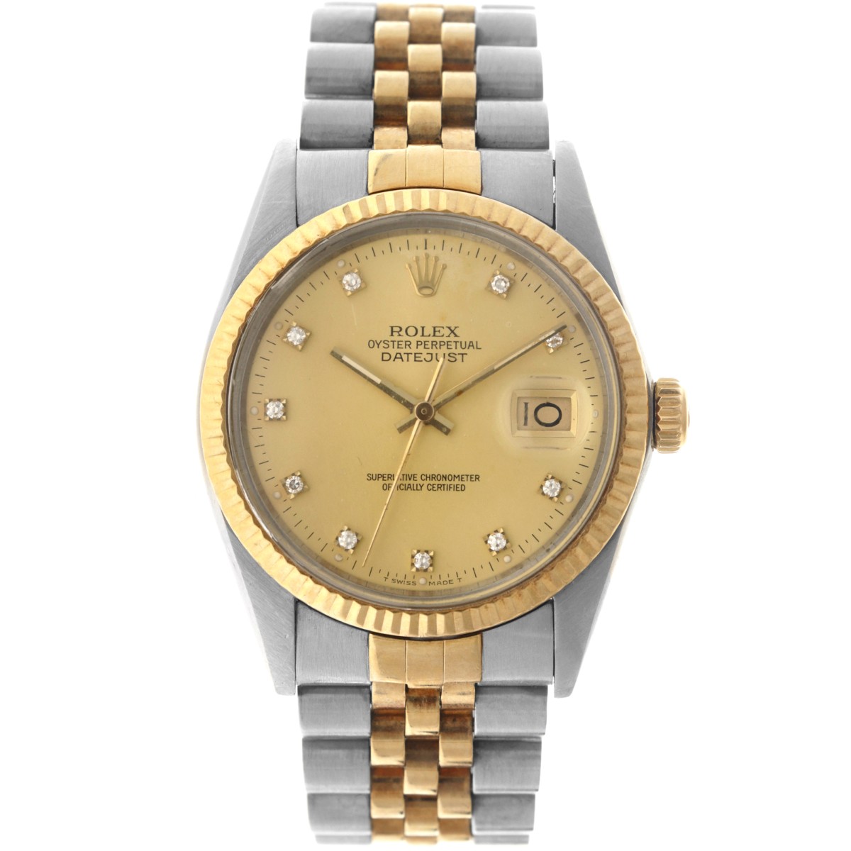 No Reserve - Rolex Datejust 36 16013 - Heren horloge - ca. 1987.