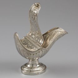 Wierookscheepje, Hippolyte Puche, Parijs ca. 1850, zilver.