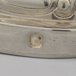 Wierookscheepje, Hippolyte Puche, Parijs ca. 1850, zilver.