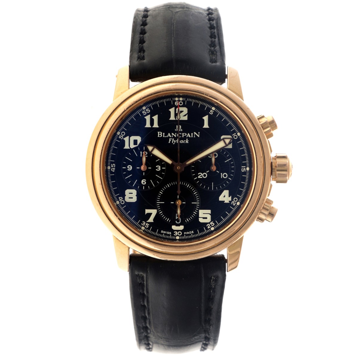 Blancpain Léman Flyback (18K.) 2185F3630 - Heren horloge - 2001