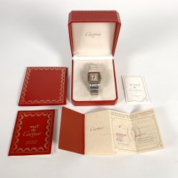 No Reserve - Cartier Santos Galbeé 70615 - Heren horloge - 1994.