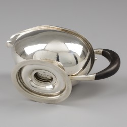 Georg Jensen saucière / sausboot, model nr. 290B, zilver. Ontworpen door Georg Jensen in ca. 1919.