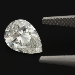 1.23 ct. HRD gecertificeerde natuurlijke diamant.