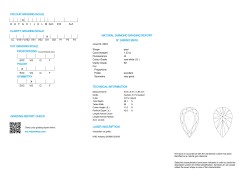 1.23 ct. HRD gecertificeerde natuurlijke diamant.