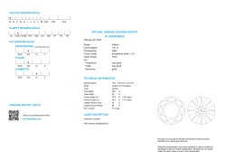 1.67 ct. HRD gecertificeerde natuurlijke diamant.