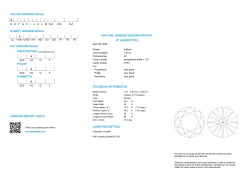 1.53 ct. HRD-gecertificeerde natuurlijke diamant.