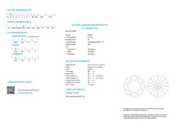 2.05 ct. HRD-gecertificeerde natuurlijke diamant.