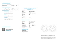 1.33 ct. HRD gecertificeerde natuurlijke diamant.