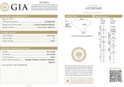 0.40 ct. GIA gecertificeerde natuurlijke diamant.