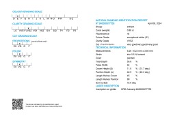 0.80 ct. HRD gecertificeerde natuurlijke diamant.