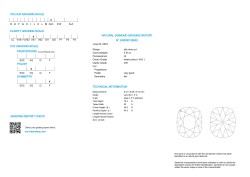 3.34 ct. HRD-gecertificeerde natuurlijke diamant.