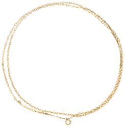 18K Geelgouden horlogeketting / sautoir