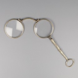 Lorgnette, Société des Lunetiers, Parijs ca. 1900, goud.