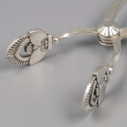 Georg Jensen ijstang, model Cactus, zilver. Ontworpen door Gundorph Albertus in 1930.