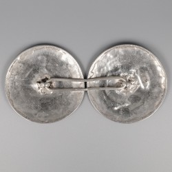 Broekstukken ''Axelse dracht'', Gerrit van der Dussen, Schoonhoven 1876, zilver.