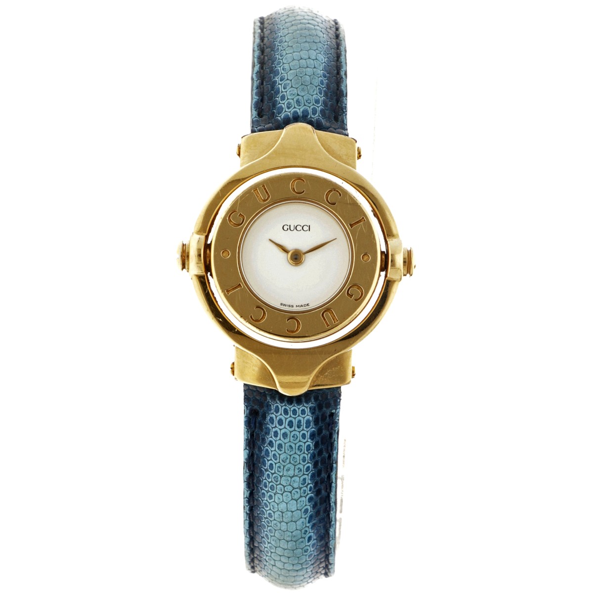 No Reserve - Gucci 'Flip Face' - Dames horloge