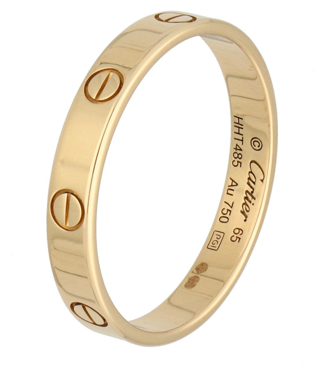 Cartier 18K geelgouden 'Love' ring