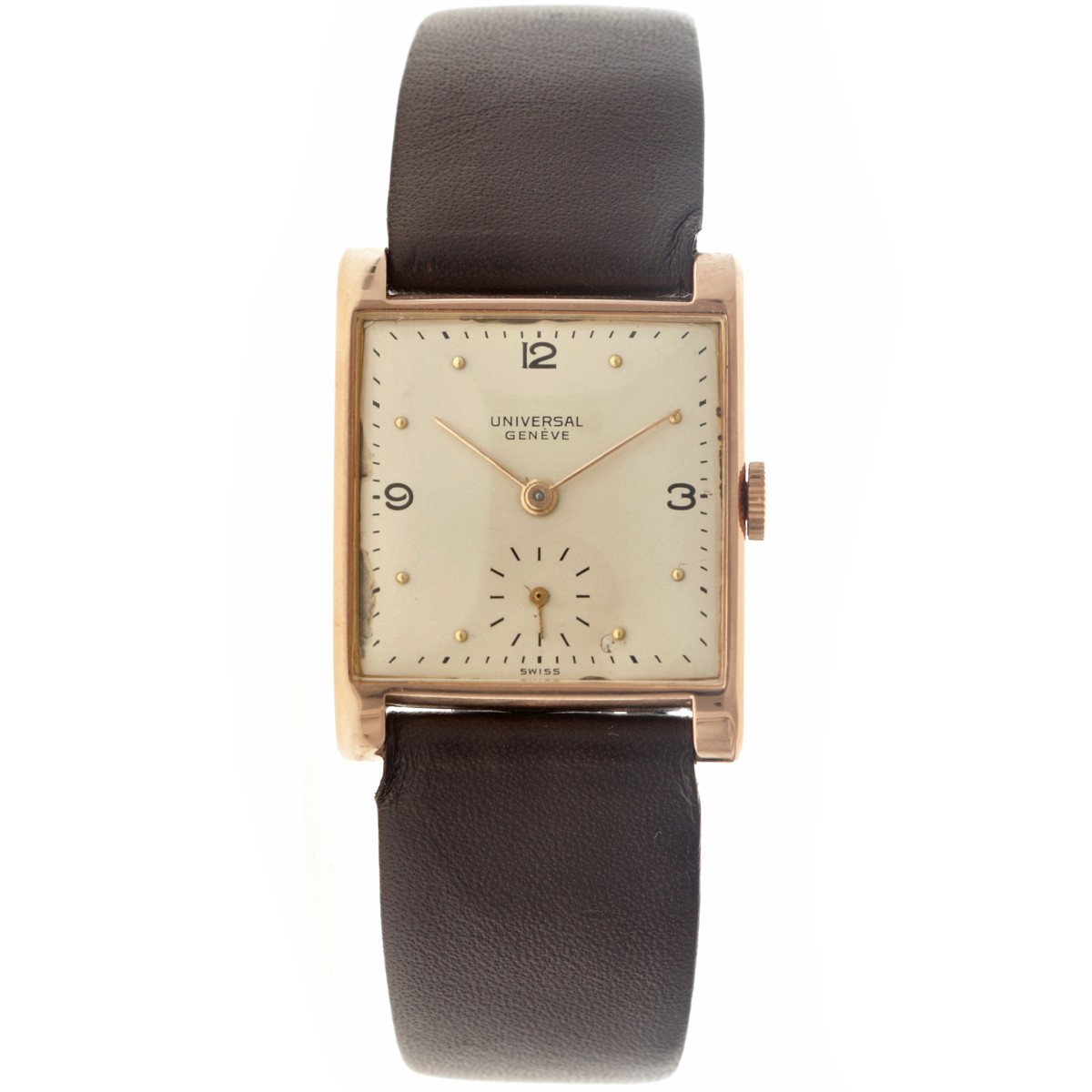 No Reserve - Universal Genève Vintage 18K. - Heren horloge - ca. 1940's.