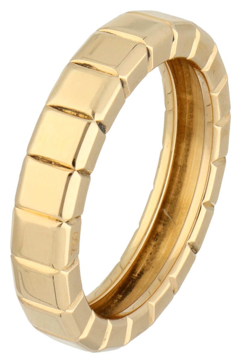 Chopard 18K geelgouden 'Ice Cube' ring